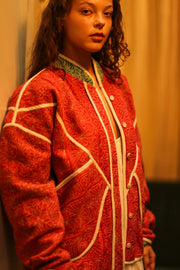 KANTHA JACKET QUEEN - sustainably made MOMO NEW YORK sustainable clothing, coatandjacket slow fashion