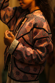 KANTHA JACKET RUBY - sustainably made MOMO NEW YORK sustainable clothing, coatandjacket slow fashion