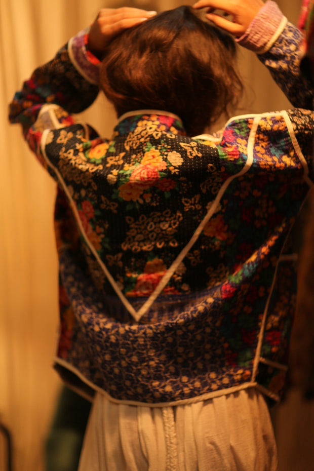 KANTHA JACKET SABI - sustainably made MOMO NEW YORK sustainable clothing, coatandjacket slow fashion