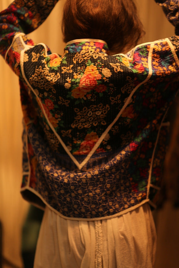 KANTHA JACKET SABI - sustainably made MOMO NEW YORK sustainable clothing, coatandjacket slow fashion