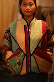 KANTHA JACKET SALEI - sustainably made MOMO NEW YORK sustainable clothing, coatandjacket slow fashion