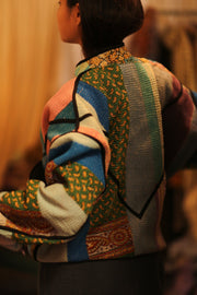 KANTHA JACKET SAMSEN - sustainably made MOMO NEW YORK sustainable clothing, coatandjacket slow fashion