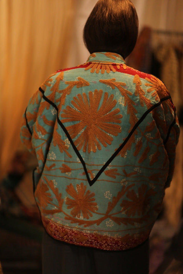 KANTHA JACKET TODOS - sustainably made MOMO NEW YORK sustainable clothing, coatandjacket slow fashion