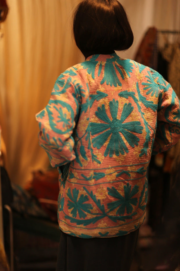 KANTHA JACKET VUVENUS - sustainably made MOMO NEW YORK sustainable clothing, coatandjacket slow fashion