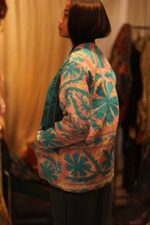 KANTHA JACKET VUVENUS - sustainably made MOMO NEW YORK sustainable clothing, coatandjacket slow fashion