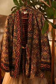 KANTHA KIMONO JACKET LISA - sustainably made MOMO NEW YORK sustainable clothing, slow fashion