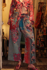 KANTHA PANTS LENA - sustainably made MOMO NEW YORK sustainable clothing, new slow fashion