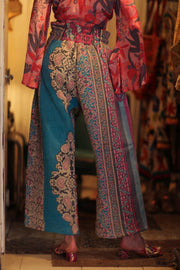 KANTHA PANTS LENA - sustainably made MOMO NEW YORK sustainable clothing, new slow fashion