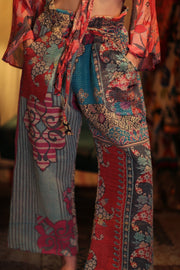 KANTHA PANTS LENA - sustainably made MOMO NEW YORK sustainable clothing, new slow fashion