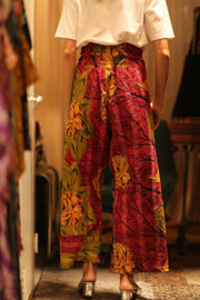 KANTHA PANTS LENA YAELIN - sustainably made MOMO NEW YORK sustainable clothing, embroidered slow fashion