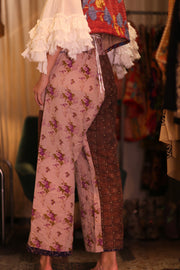 KANTHA TROUSERS LENA GUSTIN - sustainably made MOMO NEW YORK sustainable clothing, kantha slow fashion