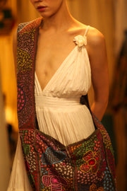 LALANA EMBROIDERED BAG - sustainably made MOMO NEW YORK sustainable clothing, bag slow fashion