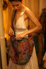 LALANA EMBROIDERED BAG - sustainably made MOMO NEW YORK sustainable clothing, bag slow fashion