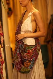 LALANA EMBROIDERED BAG - sustainably made MOMO NEW YORK sustainable clothing, bag slow fashion