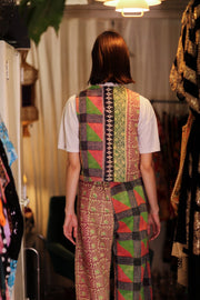 MARLENE KANTHA GILET VEST PRIMARY COLORS - sustainably made MOMO NEW YORK sustainable clothing, coatandjacket slow fashion