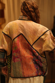 MIKAEL KANTHA BOMBER JACKET - sustainably made MOMO NEW YORK sustainable clothing, bomber slow fashion