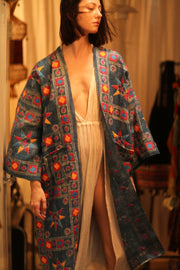 MISSY ARTISAN MADE KIMONO - sustainably made MOMO NEW YORK sustainable clothing, Coat slow fashion