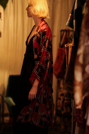 SILK KIMONO ARABIA - sustainably made MOMO NEW YORK sustainable clothing, new slow fashion