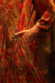 SUSIE SILK DRESS PHAYAM - sustainably made MOMO NEW YORK sustainable clothing, Boho Chic Dress slow fashion