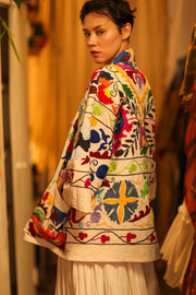 SUZANI KIMONO JACKET MONTY - sustainably made MOMO NEW YORK sustainable clothing, bestseller slow fashion