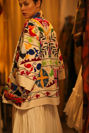 SUZANI KIMONO JACKET MONTY - sustainably made MOMO NEW YORK sustainable clothing, bestseller slow fashion