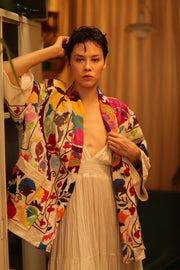 SUZANI KIMONO JACKET MONTY - sustainably made MOMO NEW YORK sustainable clothing, bestseller slow fashion