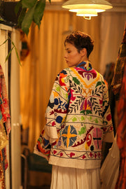 SUZANI KIMONO JACKET MONTY - sustainably made MOMO NEW YORK sustainable clothing, bestseller slow fashion
