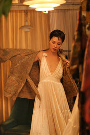 SUZANI SHORT KIMOMO JIMMY - sustainably made MOMO NEW YORK sustainable clothing, coatandjacket slow fashion