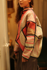 THEO KANTHA BOMBER JACKET - sustainably made MOMO NEW YORK sustainable clothing, bomber slow fashion
