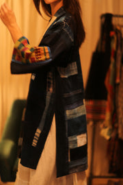 TRIBAL ARTISAN KIMONO ORILA - sustainably made MOMO NEW YORK sustainable clothing, coatandjacket slow fashion