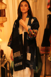 TRIBAL ARTISAN KIMONO ORILA - sustainably made MOMO NEW YORK sustainable clothing, coatandjacket slow fashion