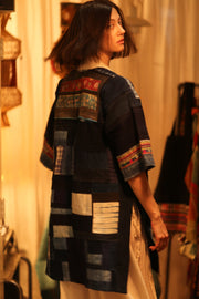 TRIBAL ARTISAN KIMONO PITRA - sustainably made MOMO NEW YORK sustainable clothing, coatandjacket slow fashion