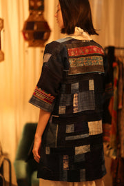 TRIBAL ARTISAN KIMONO PITRA - sustainably made MOMO NEW YORK sustainable clothing, coatandjacket slow fashion
