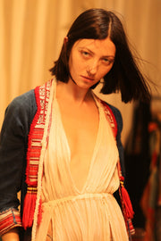 TRIBAL ARTISAN KIMONO RITU - sustainably made MOMO NEW YORK sustainable clothing, kimono slow fashion