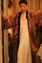 TRIBAL COAT DUSTER BILAL - sustainably made MOMO NEW YORK sustainable clothing, Coat slow fashion