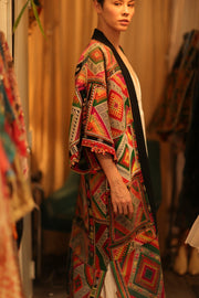 TRIBAL COAT DUSTER BILAL - sustainably made MOMO NEW YORK sustainable clothing, Coat slow fashion