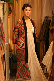 TRIBAL COAT DUSTER BILAL - sustainably made MOMO NEW YORK sustainable clothing, Coat slow fashion