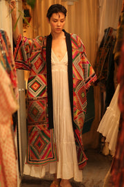 TRIBAL COAT DUSTER BILAL - sustainably made MOMO NEW YORK sustainable clothing, Coat slow fashion