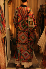 TRIBAL COAT DUSTER BILAL - sustainably made MOMO NEW YORK sustainable clothing, Coat slow fashion