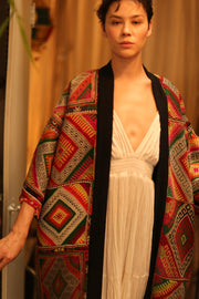 TRIBAL COAT DUSTER BILAL - sustainably made MOMO NEW YORK sustainable clothing, Coat slow fashion