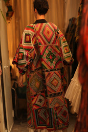 TRIBAL COAT DUSTER BILAL - sustainably made MOMO NEW YORK sustainable clothing, Coat slow fashion