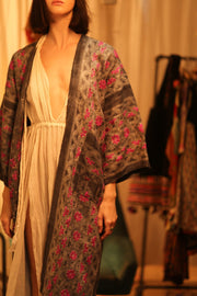 TRIBAL KIMONO BARUNDI - sustainably made MOMO NEW YORK sustainable clothing, Coat slow fashion