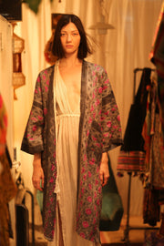 TRIBAL KIMONO BARUNDI - sustainably made MOMO NEW YORK sustainable clothing, Coat slow fashion