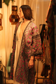 TRIBAL KIMONO BARUNDI - sustainably made MOMO NEW YORK sustainable clothing, Coat slow fashion