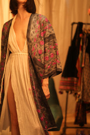 TRIBAL KIMONO BARUNDI - sustainably made MOMO NEW YORK sustainable clothing, Coat slow fashion