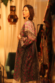 TRIBAL KIMONO BARUNDI - sustainably made MOMO NEW YORK sustainable clothing, Coat slow fashion