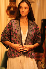 TRIBAL KIMONO BELINDA - sustainably made MOMO NEW YORK sustainable clothing, Coat slow fashion