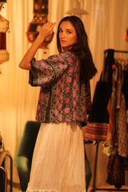 TRIBAL KIMONO BELINDA - sustainably made MOMO NEW YORK sustainable clothing, Coat slow fashion