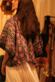 TRIBAL KIMONO BELINDA - sustainably made MOMO NEW YORK sustainable clothing, Coat slow fashion