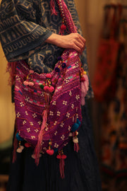 XENIA EMBROIDERED BAG - sustainably made MOMO NEW YORK sustainable clothing, bag slow fashion